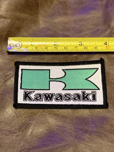 Green kawasaki sew on - -, patch