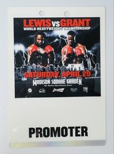 Boxing VIP Promoter Pass