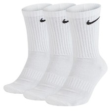 Nike SX7664 Mens Crew Socks Everyday Cushioned 3 Pack Dri-Fit  Trainers Socks