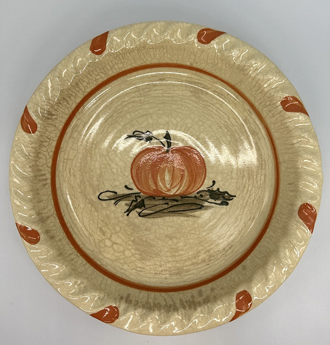 Vintage rowe pottery - vintage, orange