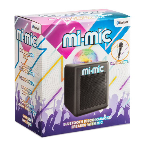 Disco cube mic speaker - mic,