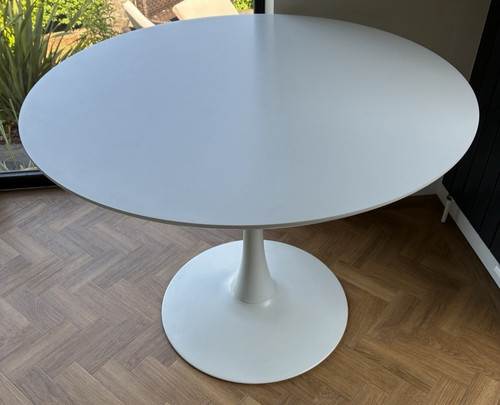 White dining table 1960 - table,
