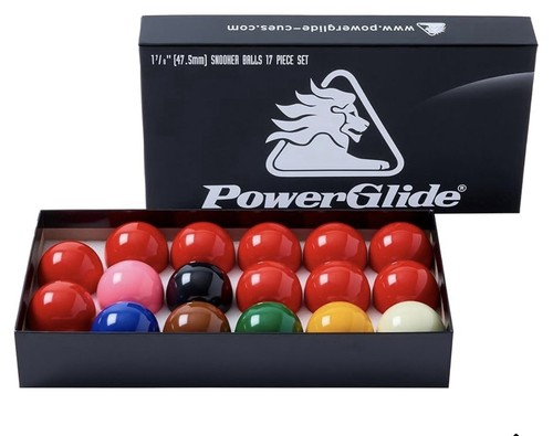 Powerglide snooker ball set - powerglide,