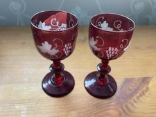 ANTIQUE BOHEMIAN CUT TO CLEAR
