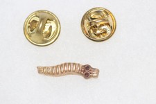 WWII US ARMY AIR FORCE USAAF / RAF GILT METAL CATERPILLAR CLUB BADGE SUPER COPY