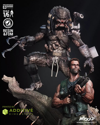 Predator diorama fan art - v1,