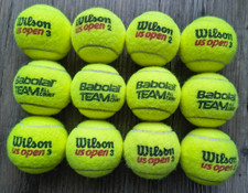12 Tennis balls WILSON &