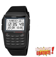 Retro Multifunction Calculator Watch with LED Backlight Alarm