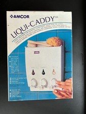 Vintage Amcor Liqui-Caddy Liquid Soap Dispenser - Retro Bathroom Accessory