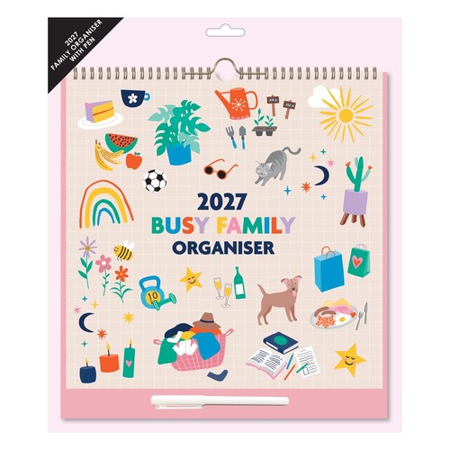 2027 family organiser calendar - family,