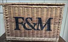 Fortnum and Mason Large Wicker Basket Hamper
