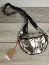 White Stuff Metallic Waist Bag