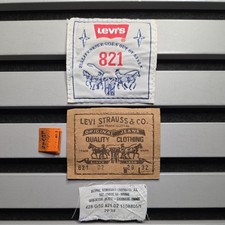 Vintage Levi's 821 Orange Tab