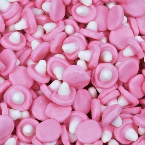 Foam mushrooms retro sweets - retro,