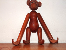 Large Wooden Teak Monkey