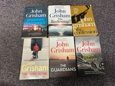 John Grisham Crime Thriller Book Bundle X 6  Free Post