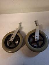 Drive Medical Enigma Wheelchair Front Castor Wheels Pair. 7 Inch.