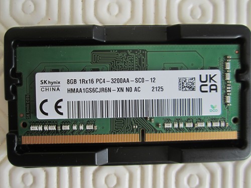 Hynix sodimm 8gb - sodimm, (1rx16)