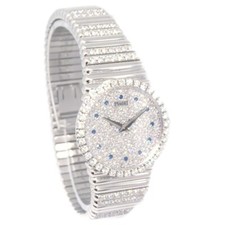 Piaget Tradition Ref.9706G505 Manual-winding Watch 18KWG Diamond Sapphire 185494