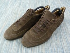 Charles Tyrwhitt Shoes Mens UK 9 Brown Suede Casual Style Lace Up Smart