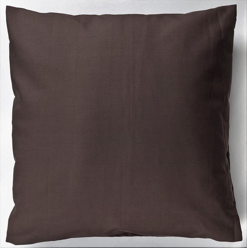 Plain polycotton cushion - polycotton,