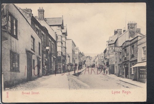 Dorset postcard broad - -,