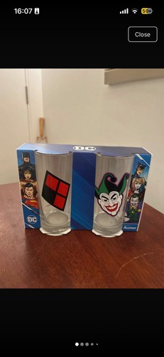 Drinking glasses - dc, wb