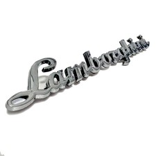 For Lamborghini HURACAN OEM Rear Emblem LP580 Badge 4ML853742 silver chrome New