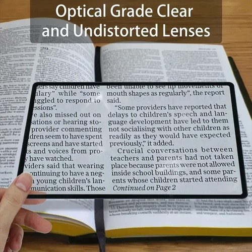 Book magnifier for - book,