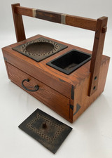 Japanese Wooden Hibachi Box