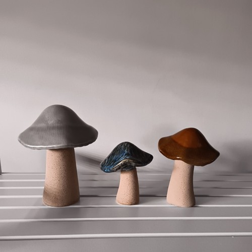 Next ceramic mushroom - mushroom, ornament