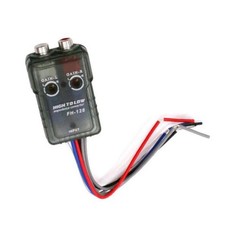 High Level Speaker to Low Level For RCA Adapter for Car Subwoofer Power Input