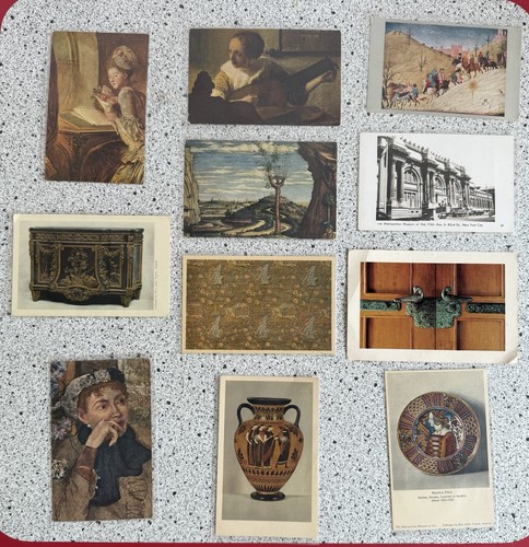 Sleeved vtg postcards the - (11),