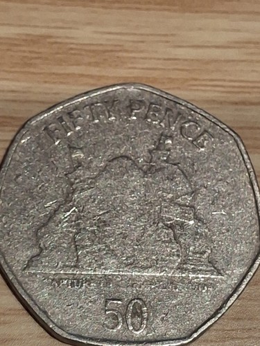 2013 gibraltar 50p - 2013, pence