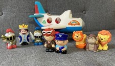 Early Learning Centre Happyland Mixed Bundle, Jumbo Jet & Figures.