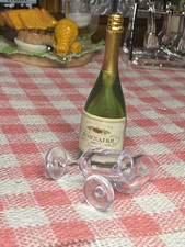 Doll House Miniature 1:12 Scale Champagne Sets Shop Restaurant Pub/Bar Decor