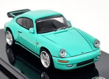 Paragon 1/64 Porsche 911 964 RUF CTR Yellowbird 1987 Mint Green RHD