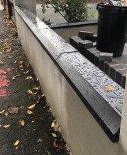 Coping stones chamfered edge - coping,