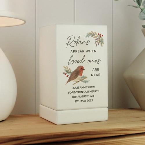 Personalised robins appear - personalised,