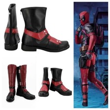 Deadpool 3 Wade Winston Cosplay PU Long/Cropped shoes Boots Costume Accessory
