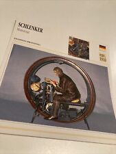 Schlenker Monowheel 1910 Map Motorcycle Collection Atlas Germany