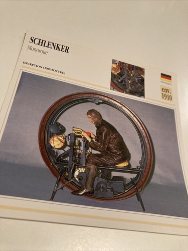 Schlenker monowheel 1910 - schlenker,