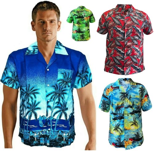 Mens hawaiian shirts stag - hawaiian,
