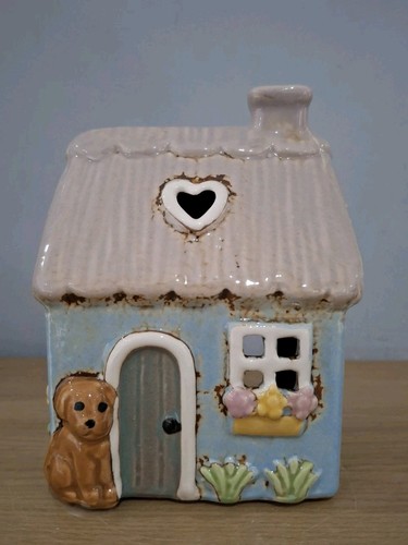 Village pottery blue garden - village,