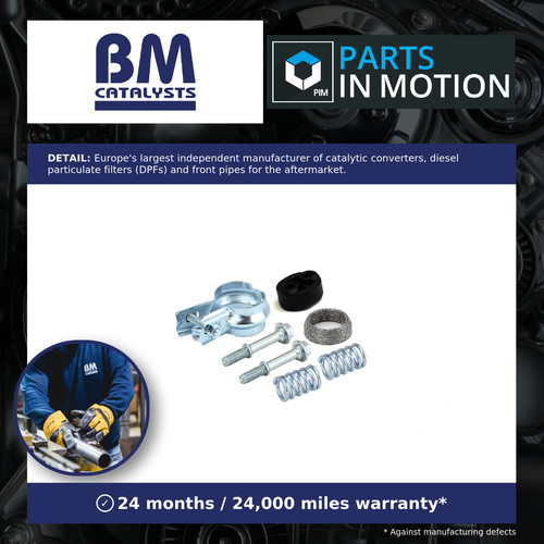 Exhaust pipe fitting kit fits - kit,