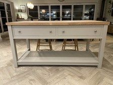 Solid wood kitchen - solid, island
