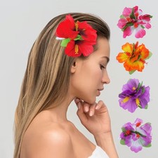 Hawaiian Hibiscus Flower Hair