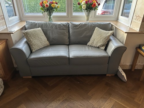 Seater leather sofas from - x2,