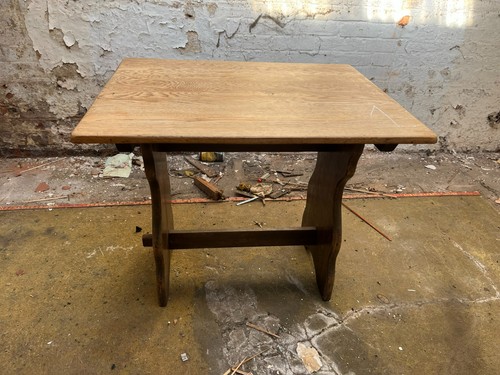 Antique solid oak - antique, rectangular