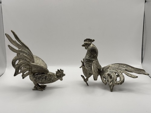 Pair vintage silver - pair,